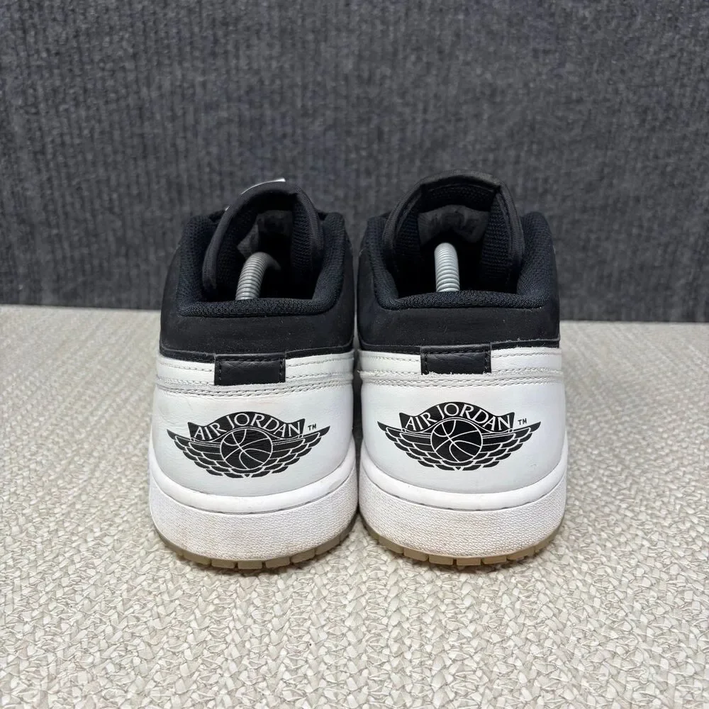 Nike Air Jordan 1 Low SE Diamond Shorts Black White Shoes Mens 11 DH6931-001